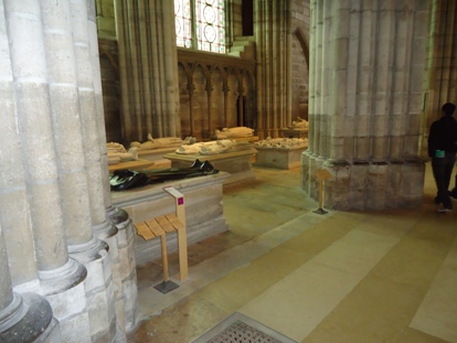 Grablege in der Kathedrale in St. Denis