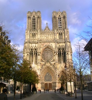 Die Königskathedrale in Reims